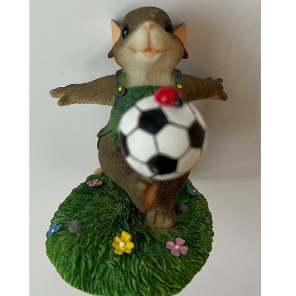 Charming Tails I Get a Kick Out Of You Ceramic Bunny Figurine - Picture 8 of 8